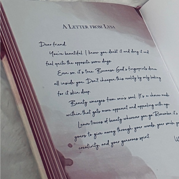 Pink Devotional Book with Ribbon Bookmark - Picture 4 of 5